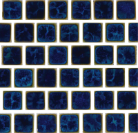 National Pool Tile - Mini Koyn Ocean Blue 1x1