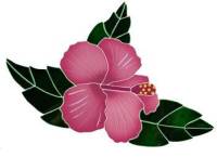 Artistry in Mosaics - Tropical Hibiscus Mosaic