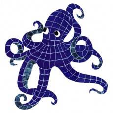 Pool Mosaics - Octopus Mosaics