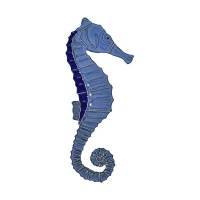 Artistry in Mosaics - Seahorse Blue Mosaic-Small