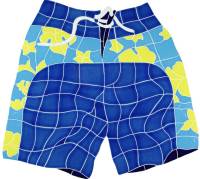 Artistry in Mosaics - Board Shorts Mosaic-blue