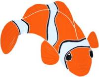 Artistry in Mosaics - Clown Fish right Mosaic