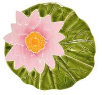 Artistry in Mosaics - Lily Pad with flower Mosaic