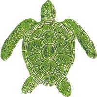 Artistry in Mosaics - Loggerhead Turtle green