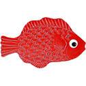 Artistry in Mosaics - Mini Tropical Fish red mosaic