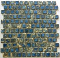 Pool Tile - Trim,Accents&Mosaic Patterns - Fujiwa Tile - Planet-113 Opal 1"x1"