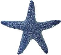 Pool Mosaics - Starfish Mosaics - Artistry in Mosaics - Starfish blue
