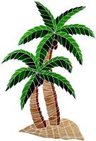 Twin Palms Mosaic