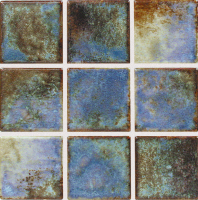 Pool Tile - 2"x2" Pool Tiles - National Pool Tile - Martinoque Ocean Blue 2"x2"